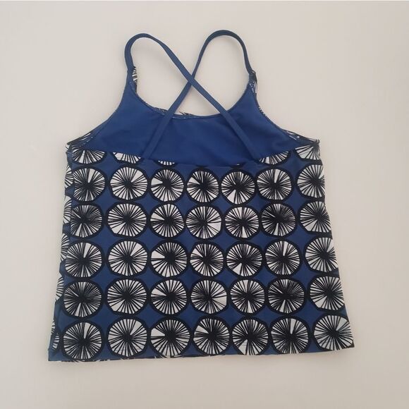 NWOT Merimekko Girls Tankini Top Blue - Picture 5 of 6